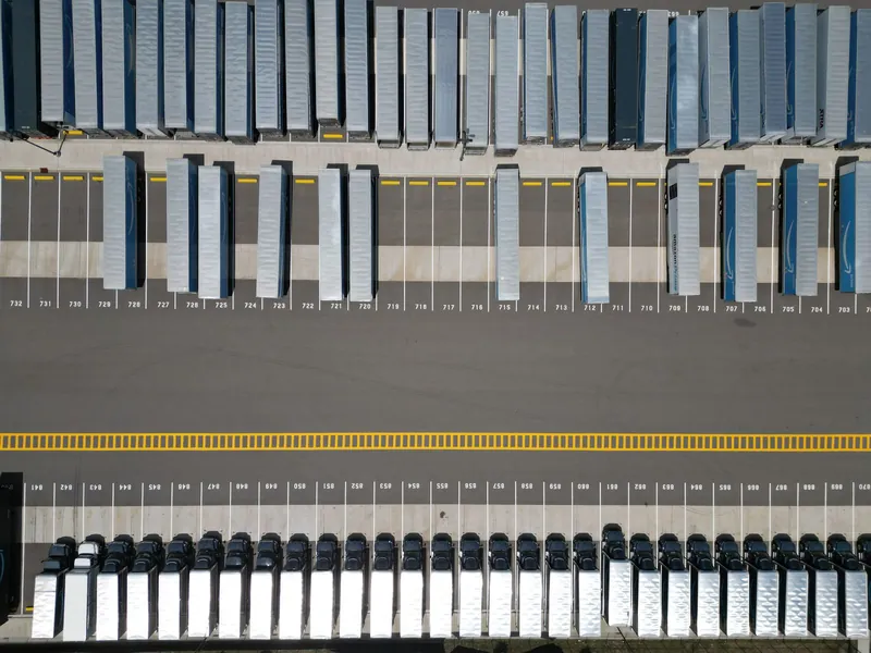 Logistics depot and HGV fleet
