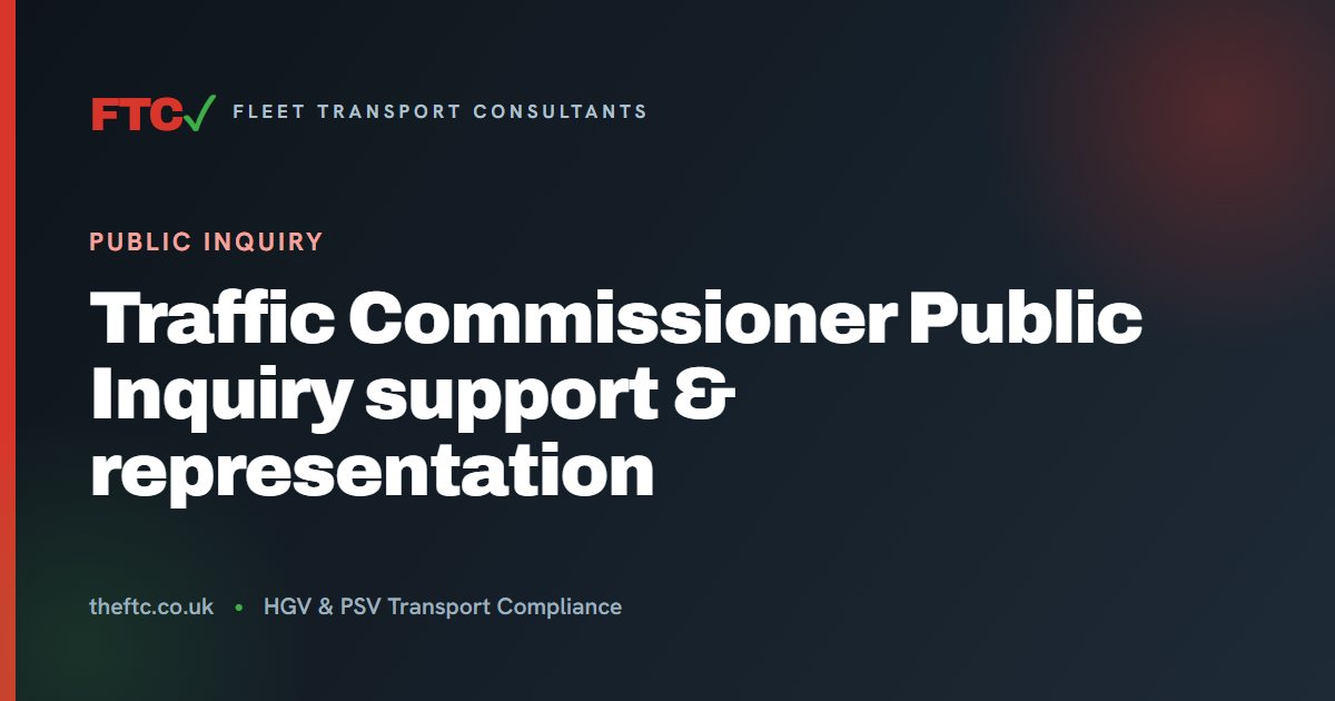 Public Inquiry Support & Representation | FTC