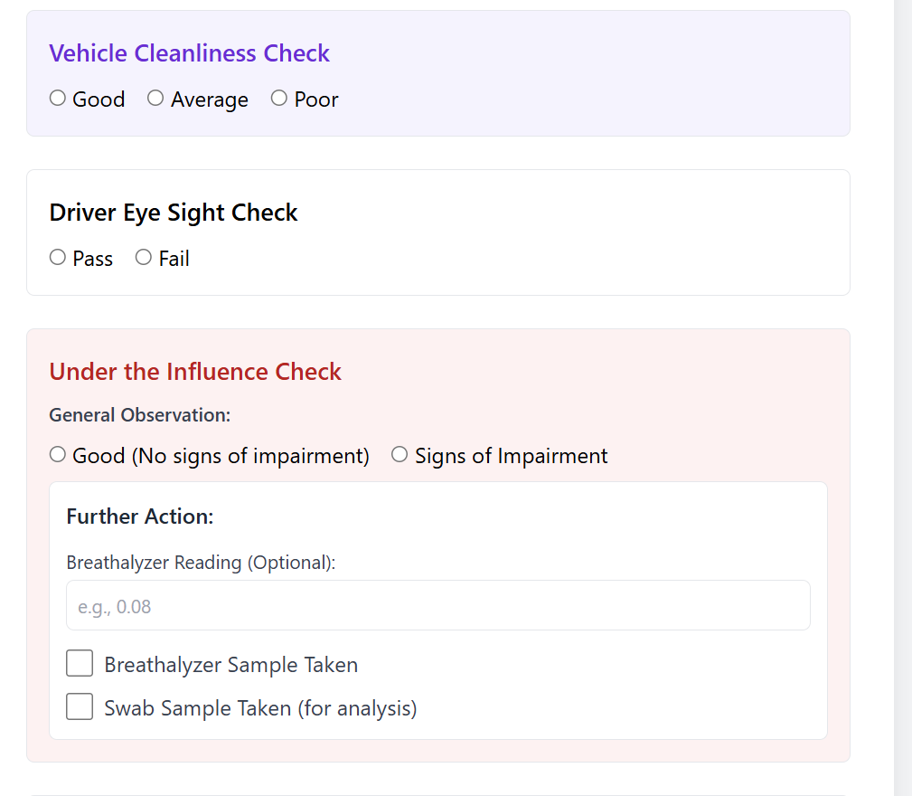 Spot Check Details